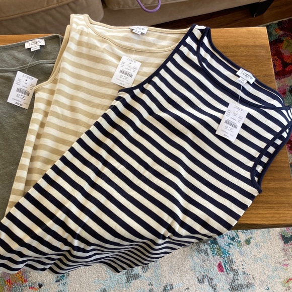 NWT J.Crew tanks - Picture 1 of 4